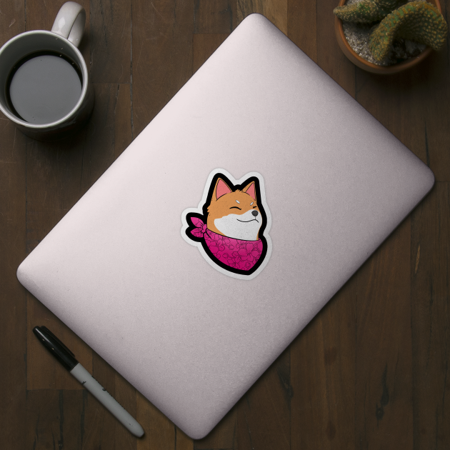 Shiba Inu by Artthree Studio